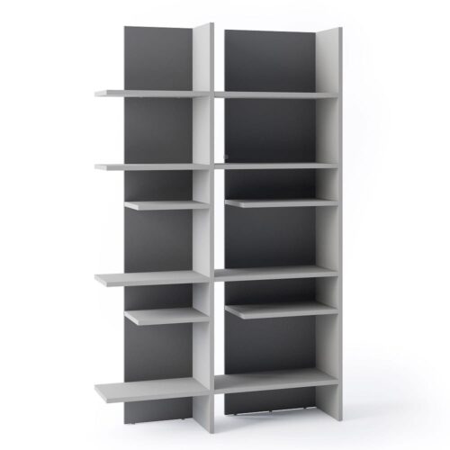 FITT FL-01P plaukts | Tumšs metāls, gaišs metāls