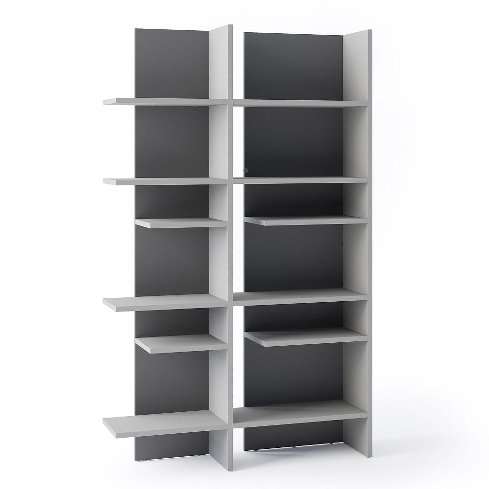 FITT FL-01P plaukts | Tumšs metāls, gaišs metāls