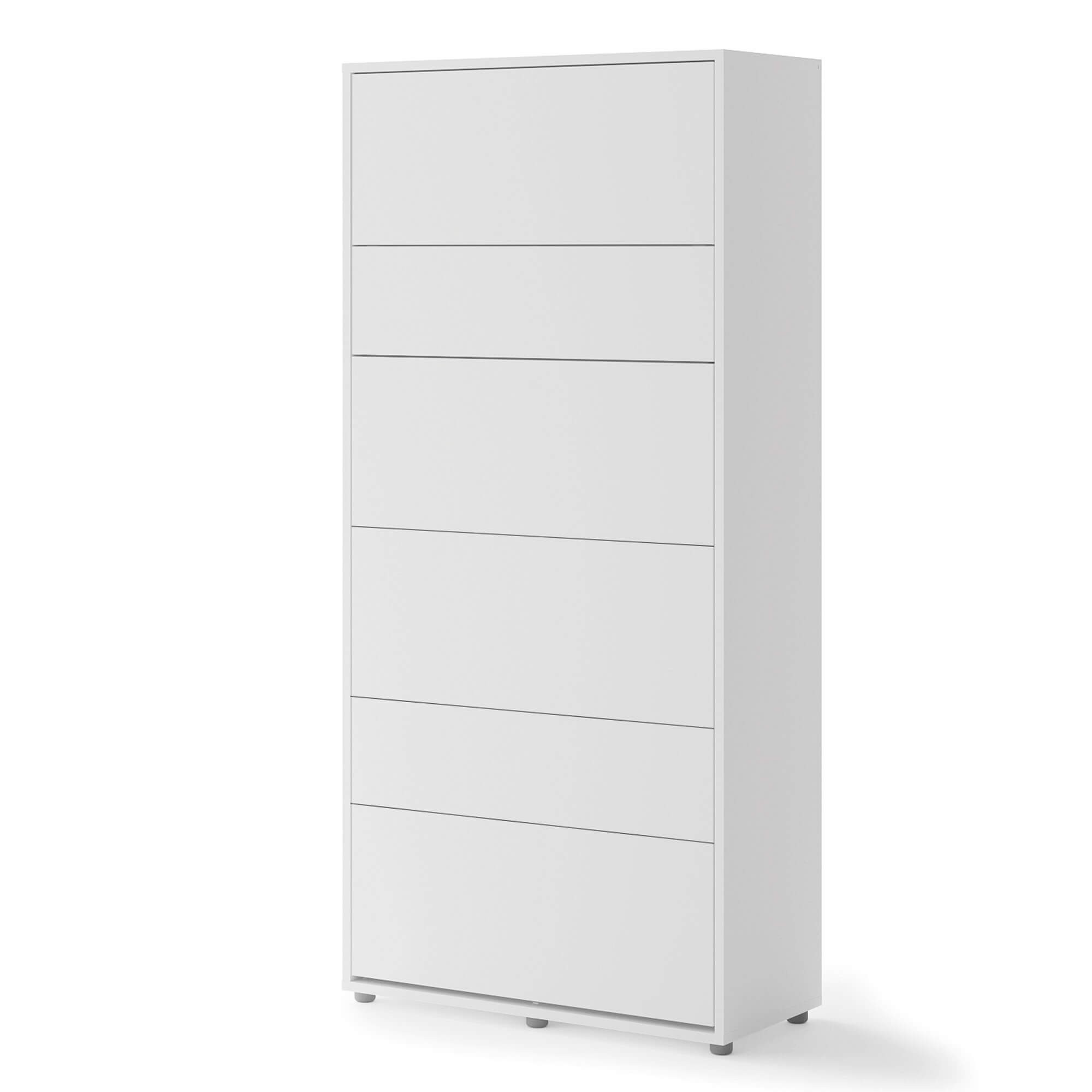 Bed Concept BC-03 - Vertikāla pie sienas stiprināma gulta 90 - Balta — 4 attēls