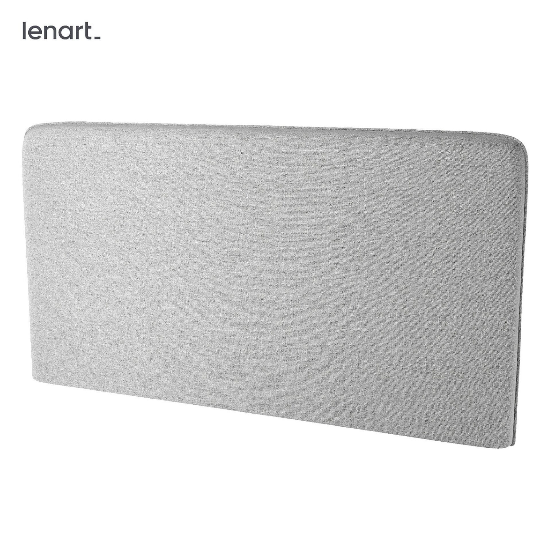 Lenart BED CONCEPT BC-17 - mīksts galvas balsts 160 BC-12 - pelēka ART 82626 — изображение 2
