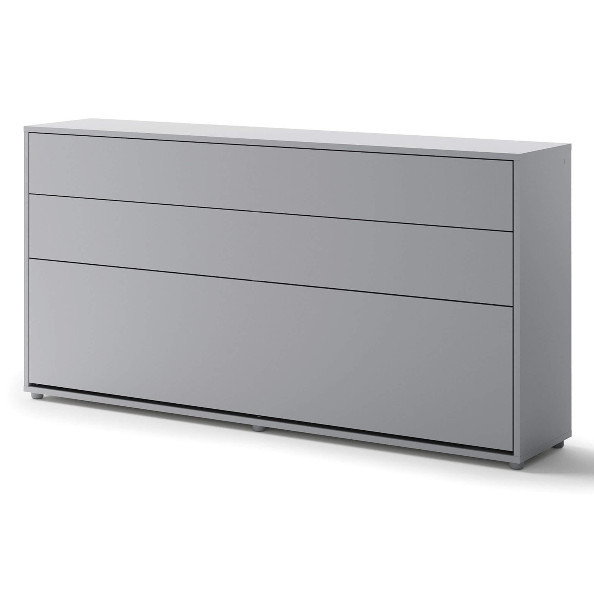 Lenart BED CONCEPT BC-06 - Horizontāla pie sienas stiprināma gulta 90 - Pelēka — изображение 4