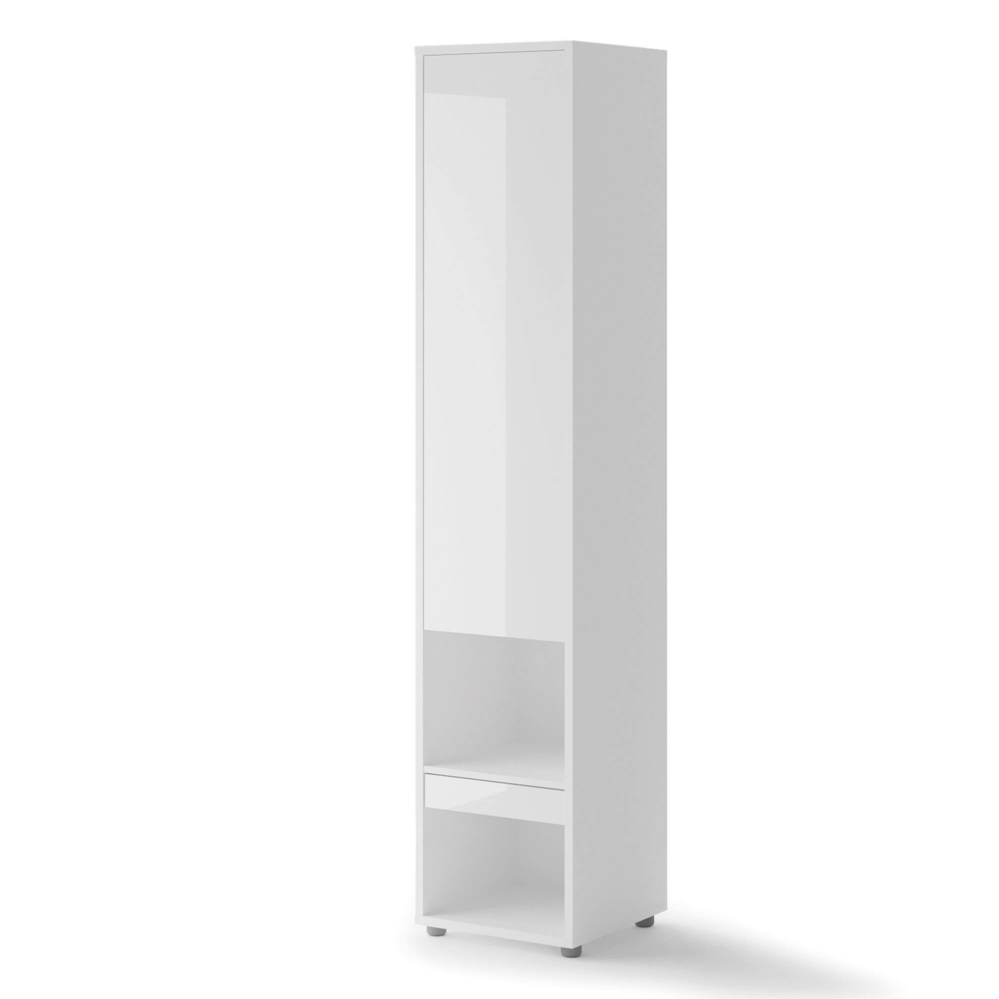 Gultas koncepcija BC-07p - 1d1s skapis - balts, spīdīgs — изображение 4