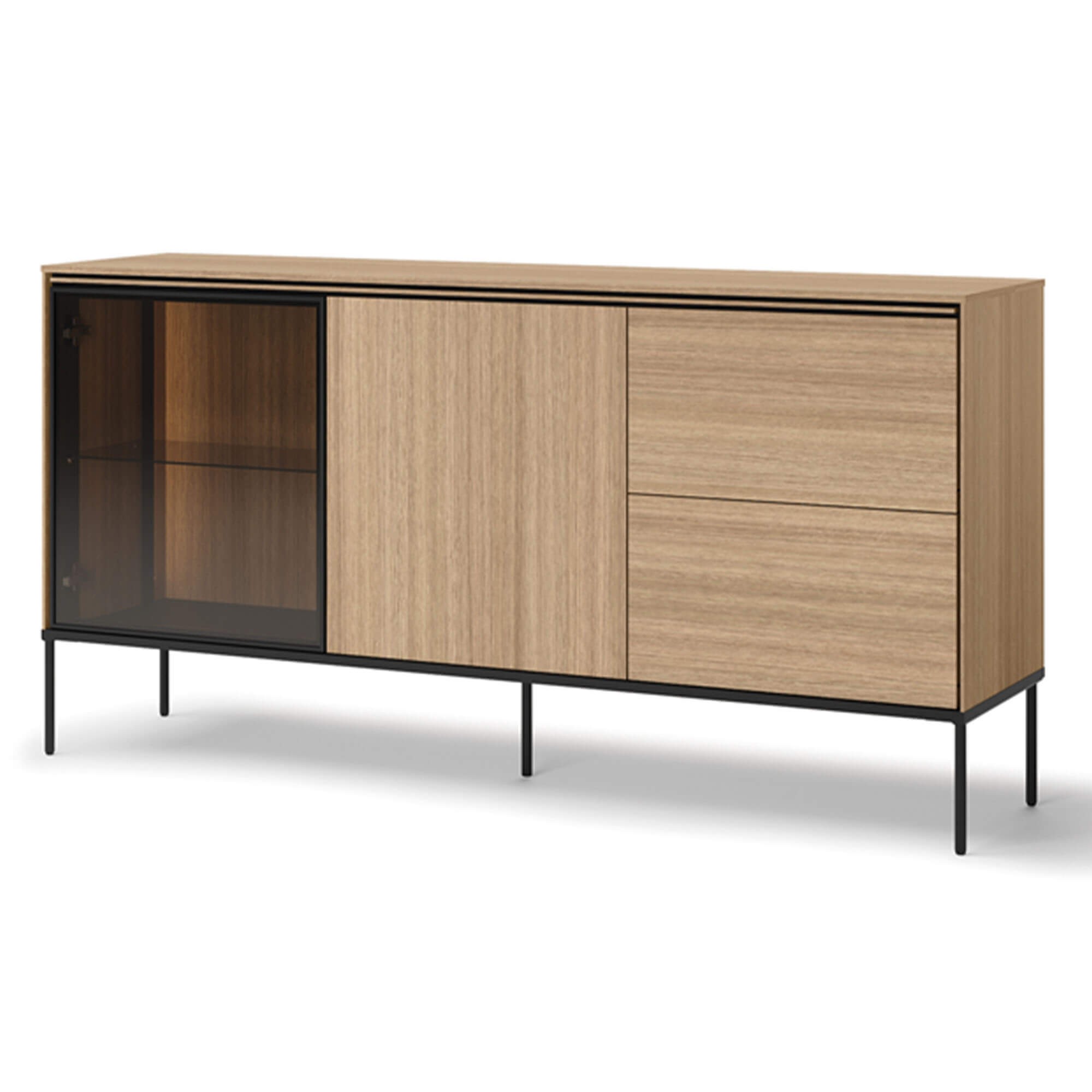 Kumode ar apgaismojumu 1d1w2s VISSO VI-05 | Lineārs ozols — изображение 6