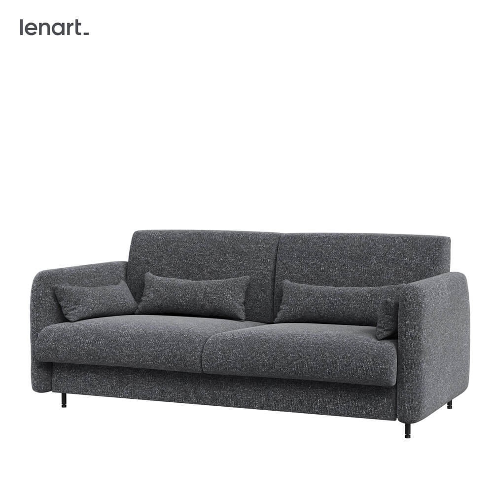 GULTAS KONCEPTS BC-18 - Dīvāns 140 priekš BC-01 - grafīta krāsā ART 82630 / pelēka fasāde