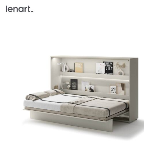Bed Concept BC-05 – Horizontāla sienas gulta 120 – Kašmirs
