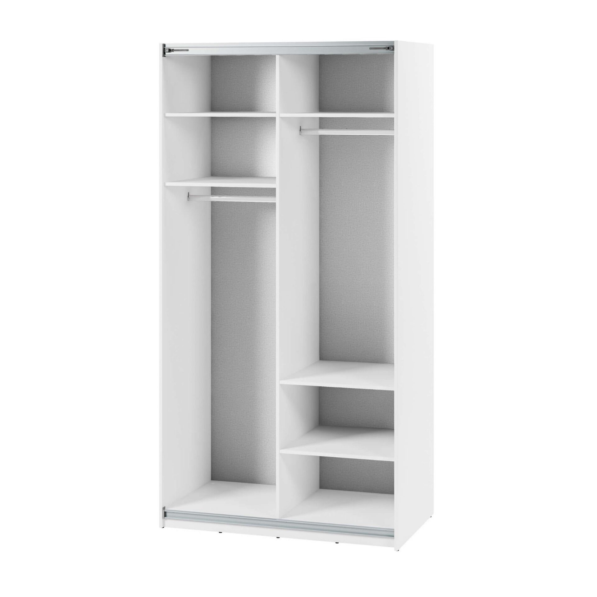 Bīdāms skapis ar spoguli MAXI MX-01 | 120 | Balts — изображение 2