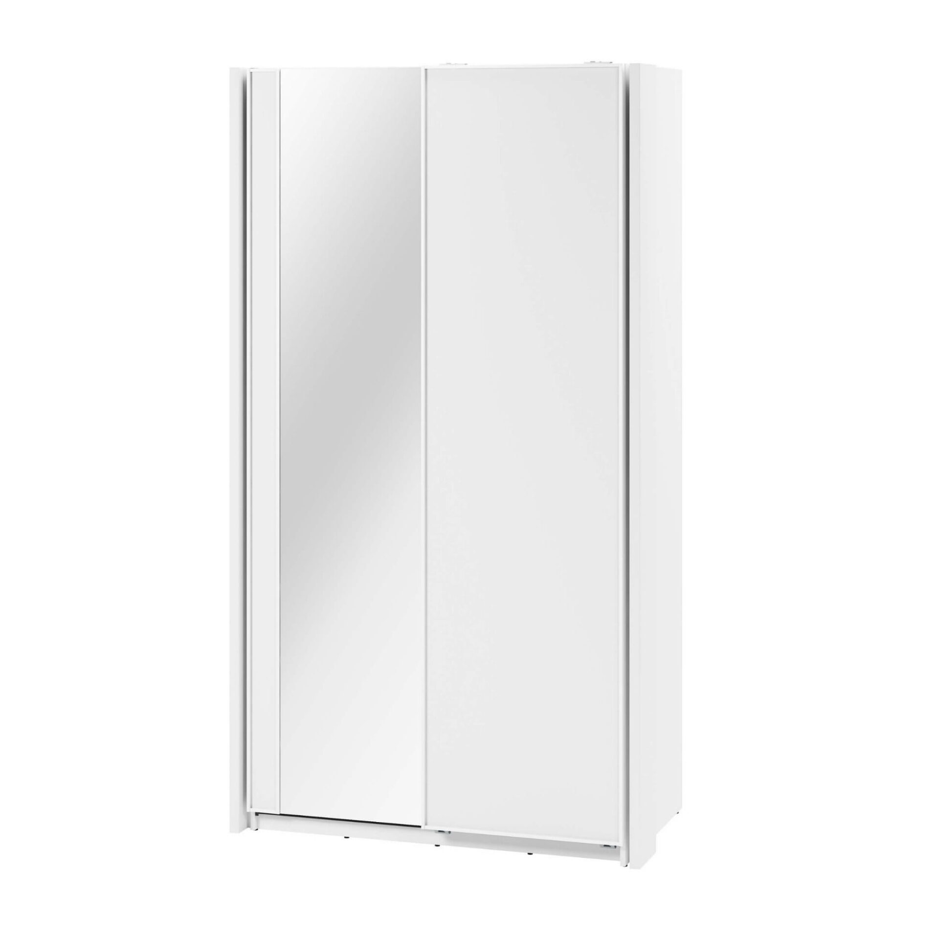 Bīdāms skapis ar spoguli MAXI MX-01 | 120 | Balts — изображение 4