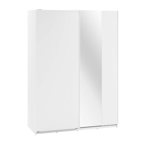 Bīdāms skapis ar spoguli MAXI MX-03 | 170 | Balts