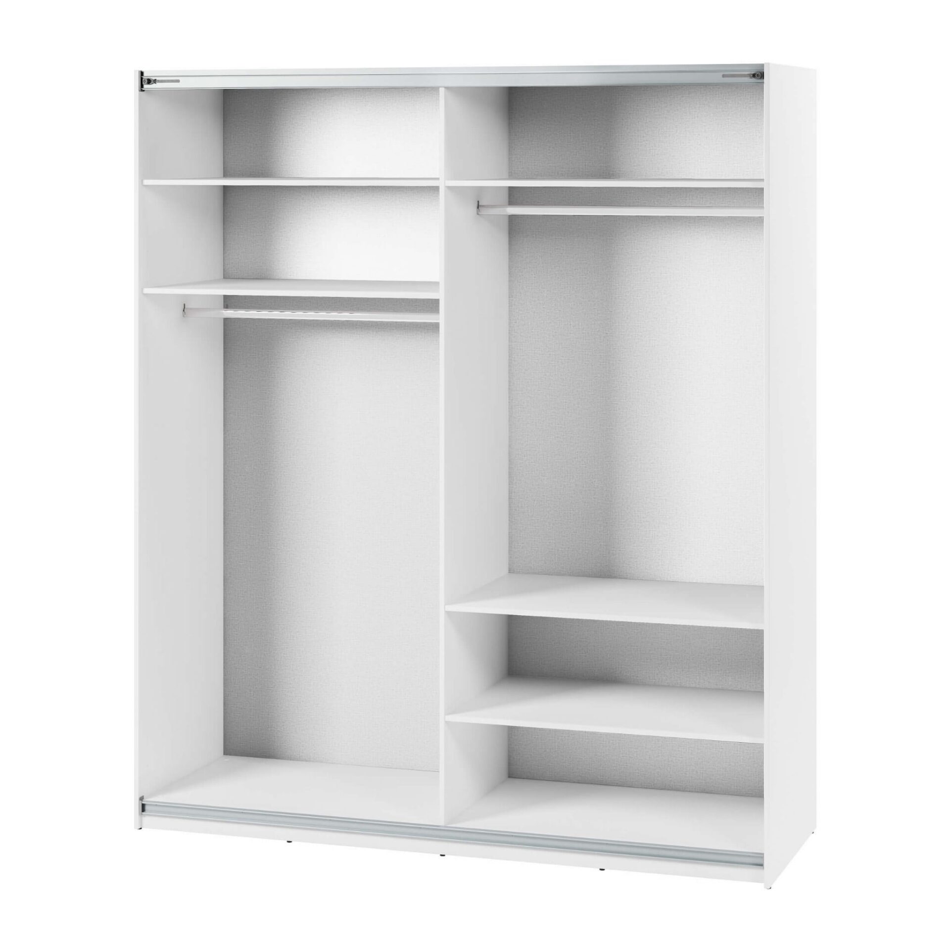 Bīdāms skapis ar spoguli MAXI MX-04 | 200 | Balts — изображение 2