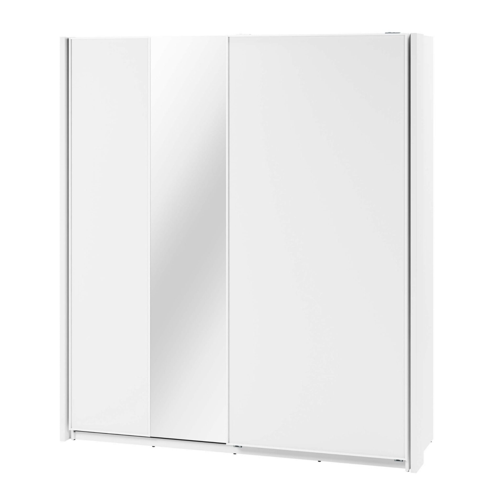Bīdāms skapis ar spoguli MAXI MX-04 | 200 | Balts — изображение 3