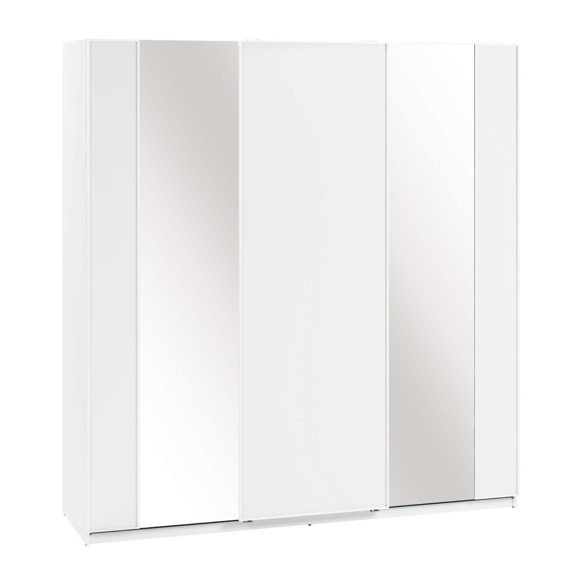 Bīdāms skapis ar spoguli MAXI MX-05 | 220 | Balts