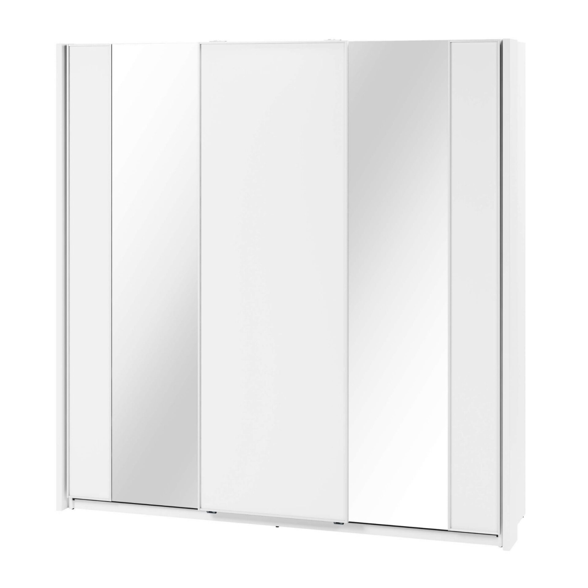 Bīdāms skapis ar spoguli MAXI MX-05 | 220 | Balts — изображение 4