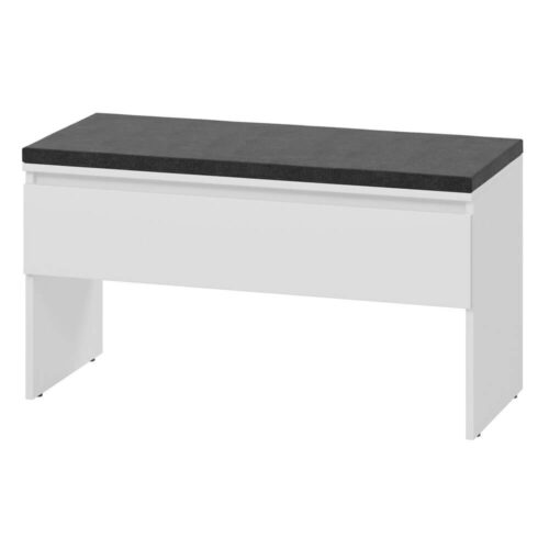 Apavu skapis ar sēdekli SIMPLY SM-03 1K | Balts