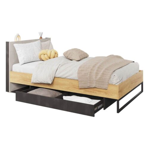 TEEN FLEX TF-17 gulta ar uzglabāšanas kasti | 120×200