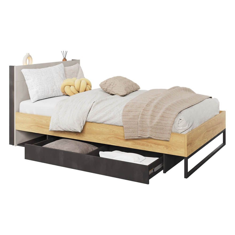 TEEN FLEX TF-17 gulta ar uzglabāšanas kasti | 120x200