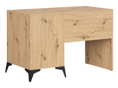 LAMEA galds ar vienām durvīm un atvilktni, 120 cm, mākslīgā ozola krāsā