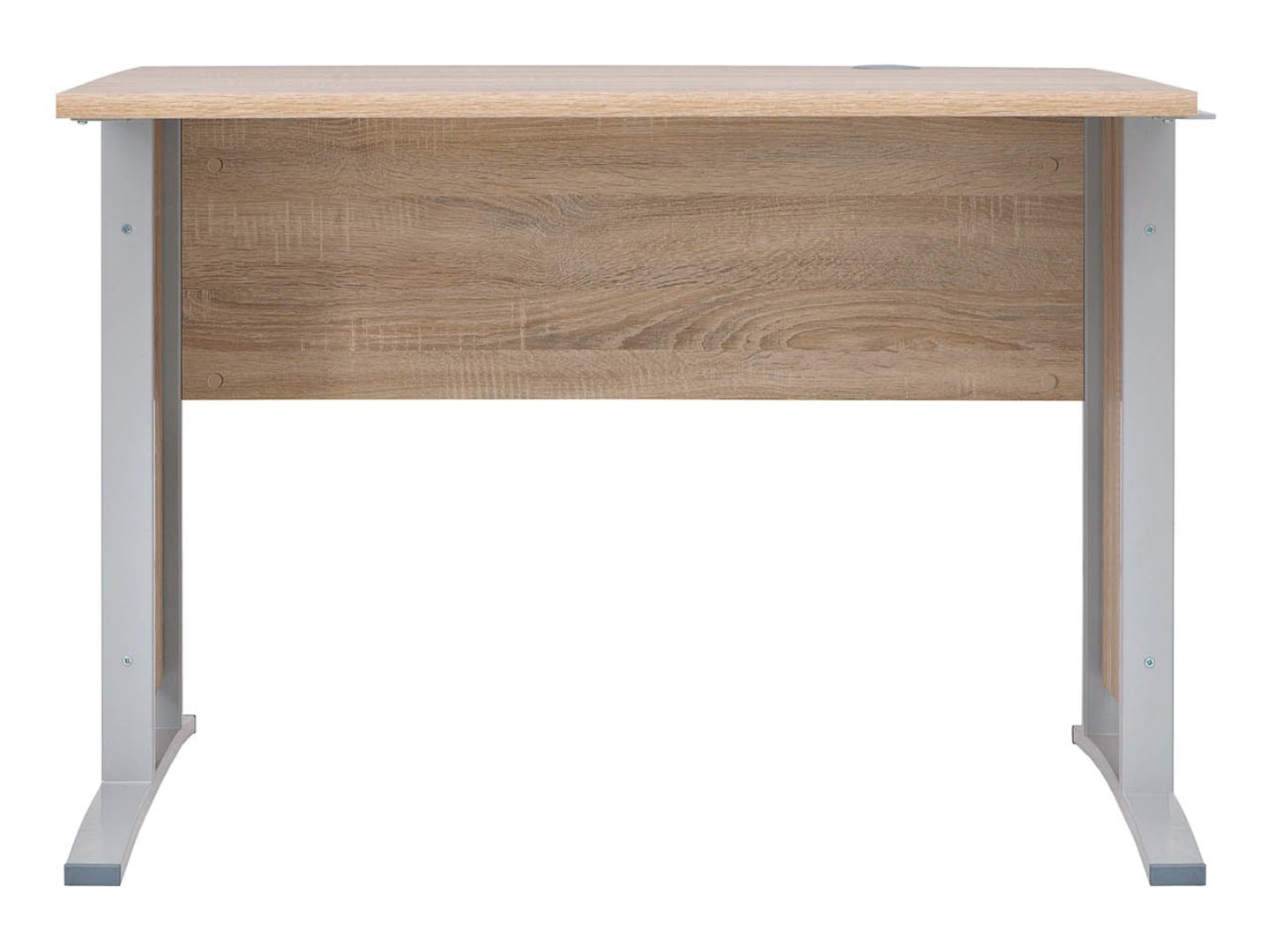 BRW OFFICE galds, metāla rāmis, 100 cm, sonoma ozols — изображение 2