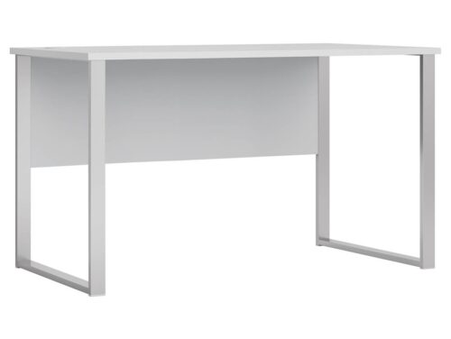 OFFICE LUX galds ar metāla rāmi, 120 cm, gaiši pelēks
