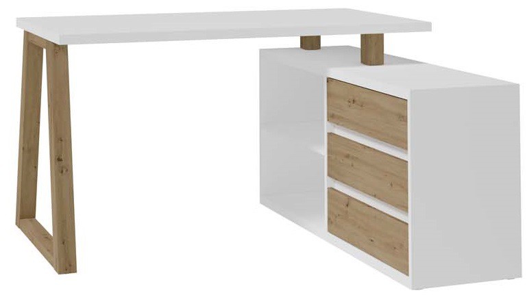 IWO II Artisan Corner Desk / balts ADRK
