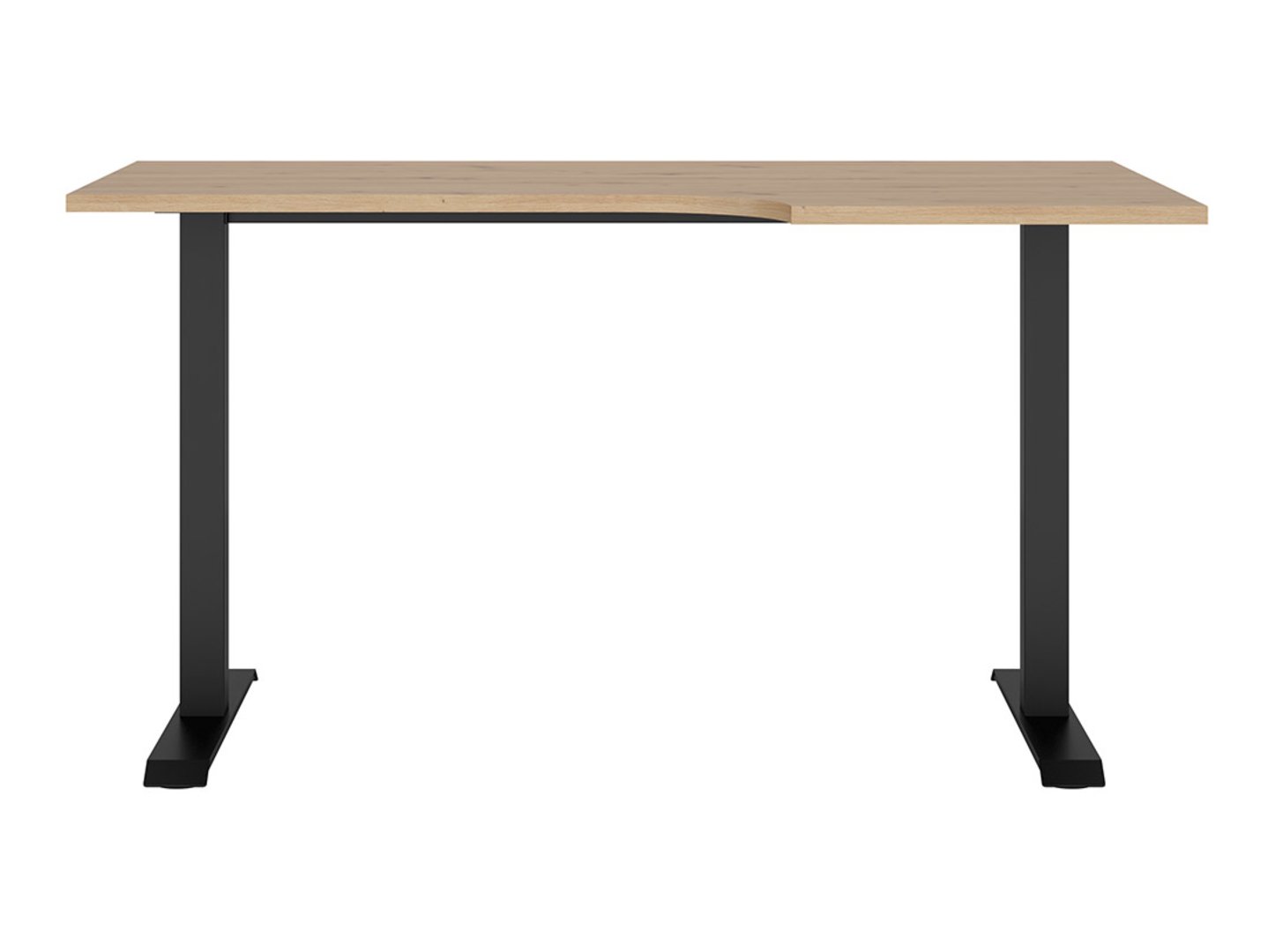 Labā stūra galds 140/90 SPACE OFFICE, artisan ozols — изображение 2