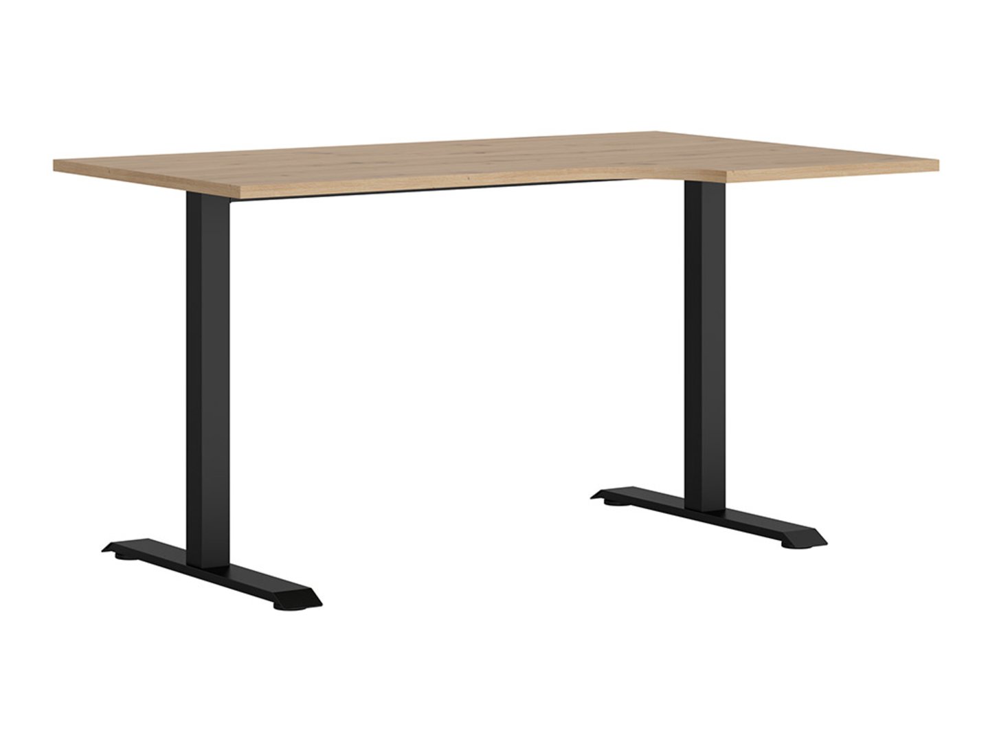 Labā stūra galds 140/90 SPACE OFFICE, artisan ozols