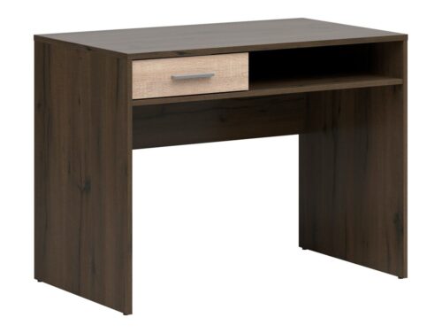 NEPO PLUS rakstāmgalds ar atvilktni, 100 cm, cēls ozols/somona ozols