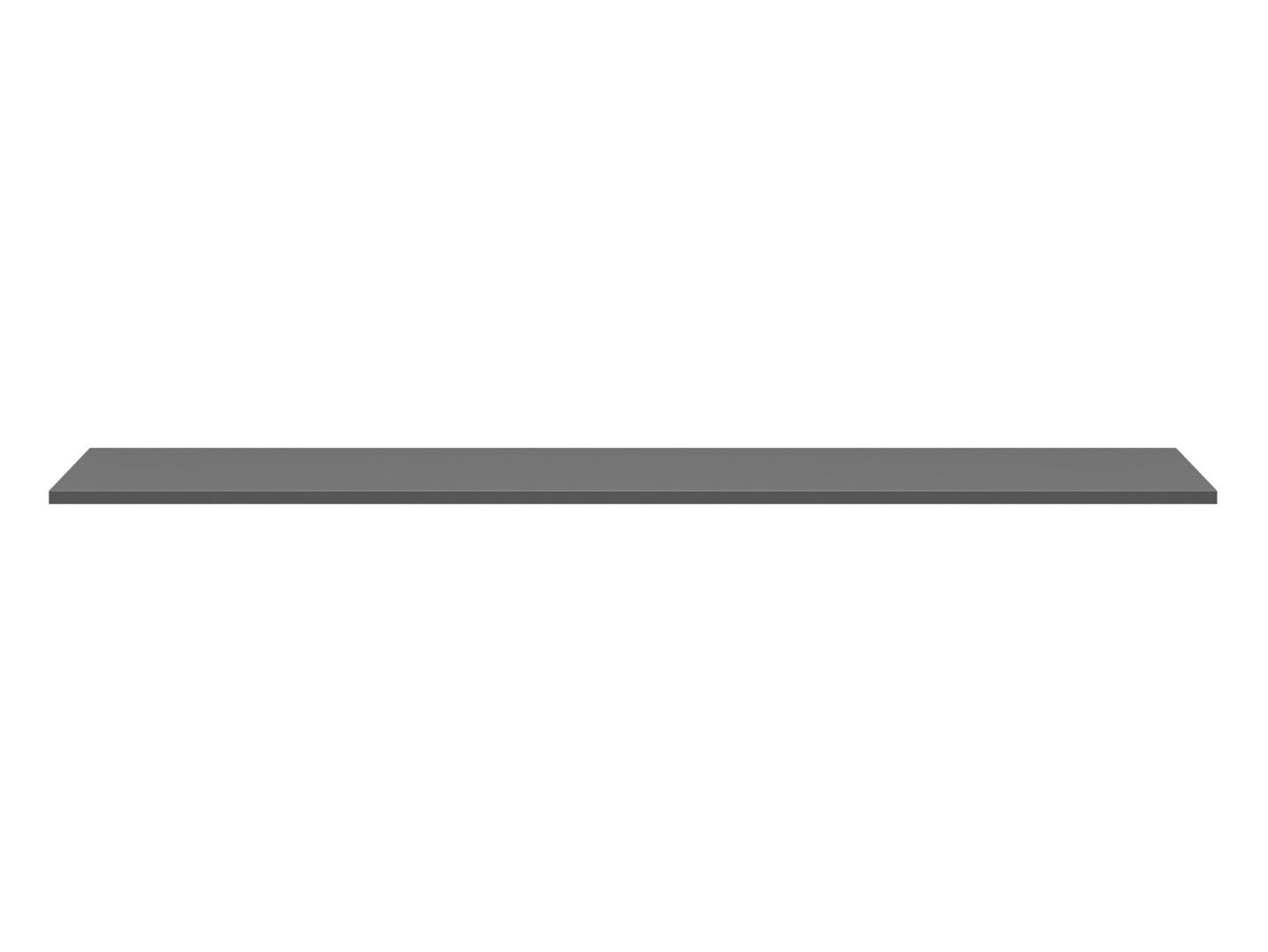 192 cm darba virsma System 64 skapīšiem, grafīta krāsā — 2 attēls