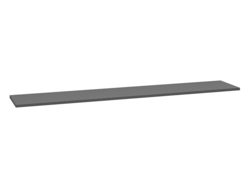 192 cm darba virsma System 64 skapīšiem, grafīta krāsā