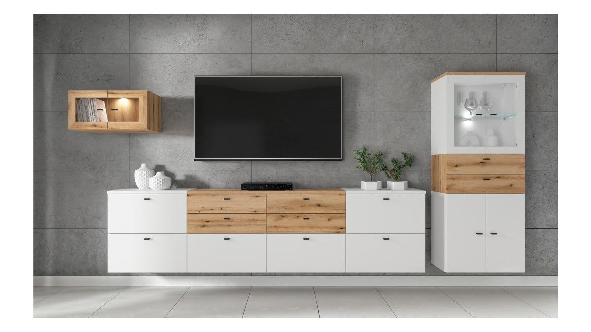 64 cm darba virsma System 64 skapjiem, Evoke ozols — 3 attēls