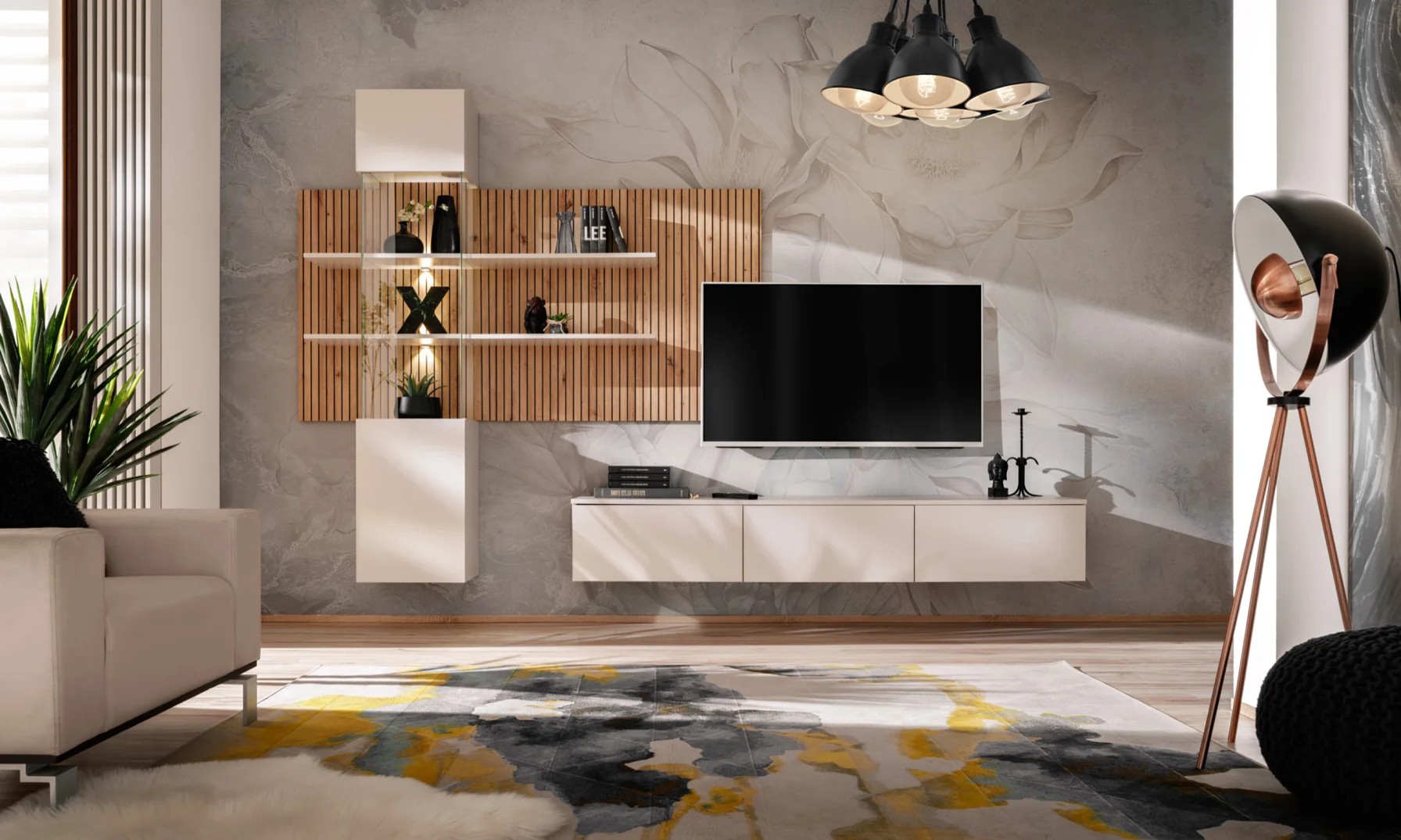 Gusto LUX B sienas skapis ASM