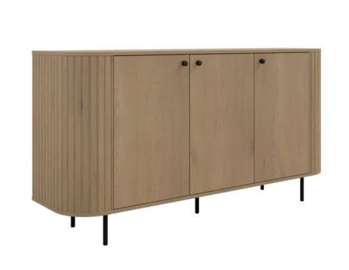 3F kumode ar skapīšiem 830 Ovāls kremonas ozols