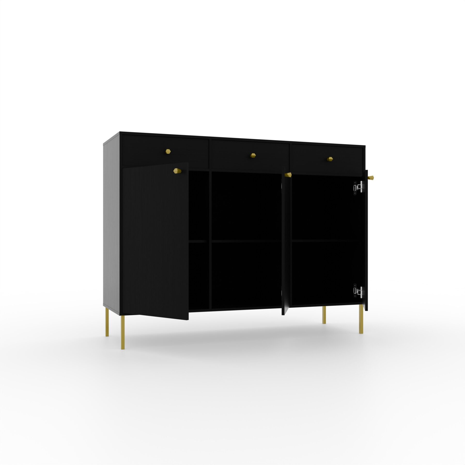 3D kumode 3S Tili Black ADRK — изображение 2