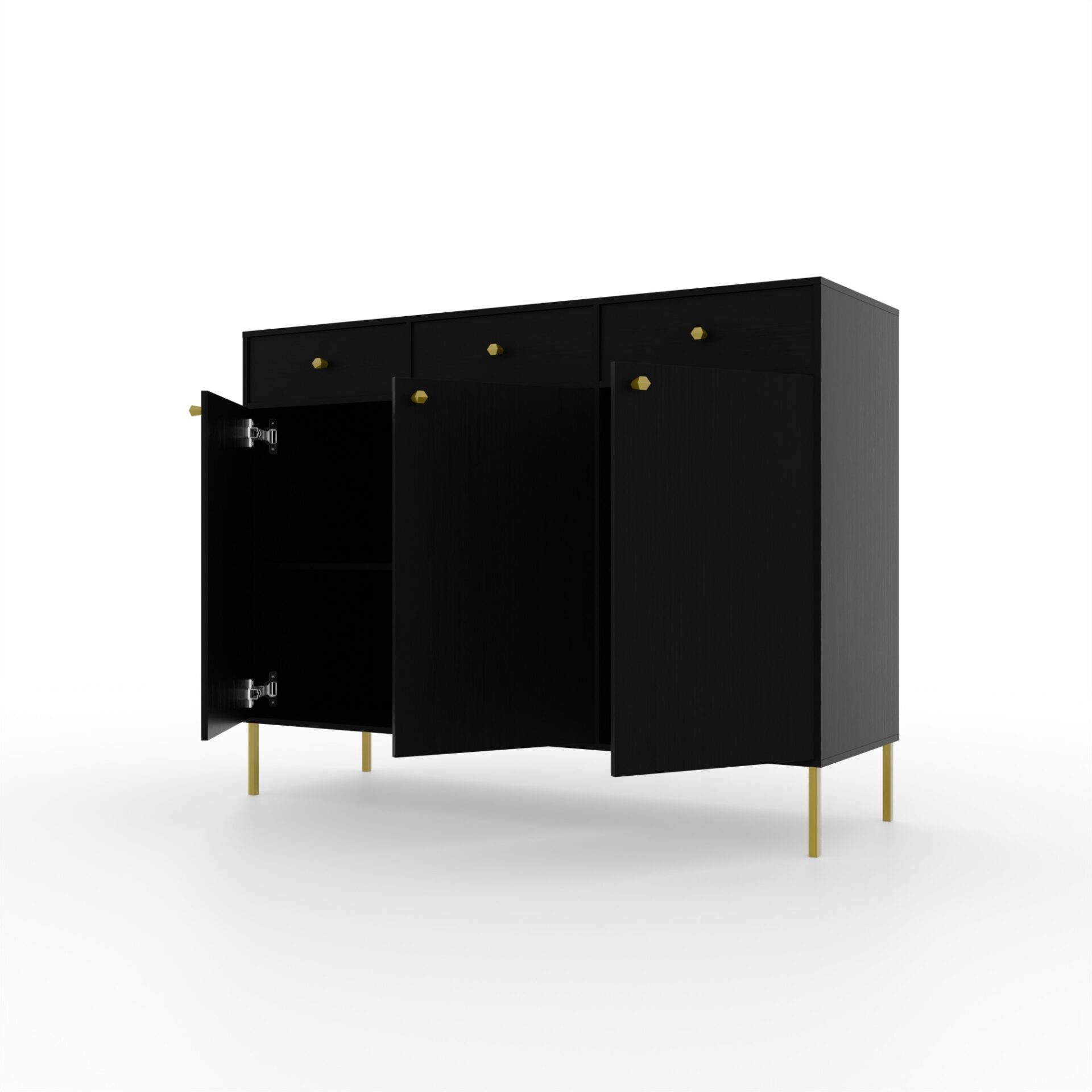 3D kumode 3S Tili Black ADRK — изображение 3