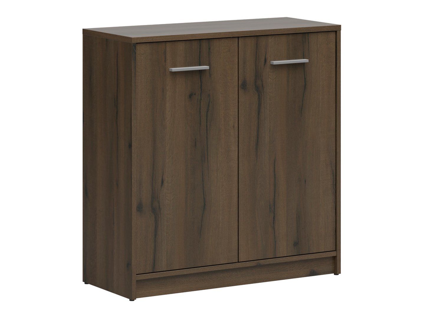 NEPO PLUS divdurvju kumode, 80 cm, cēls ozols