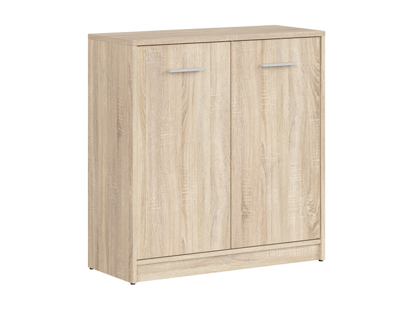 NEPO PLUS divdurvju kumode 80 cm, Sonoma ozols