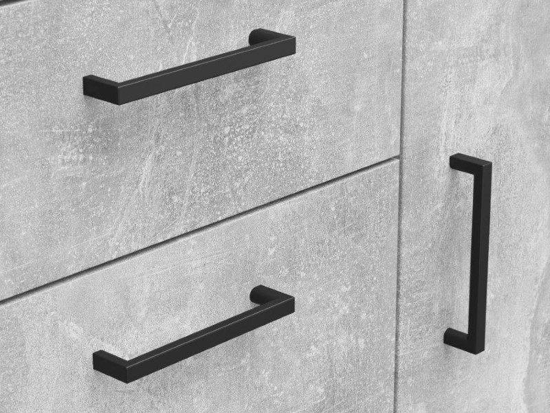 Divdurvju kumode ar 2 atvilktnēm MultiDo 80 cm gaišā ateljē — изображение 4