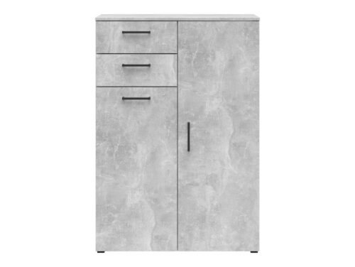 Divdurvju kumode ar 2 atvilktnēm MultiDo 80 cm gaišā ateljē