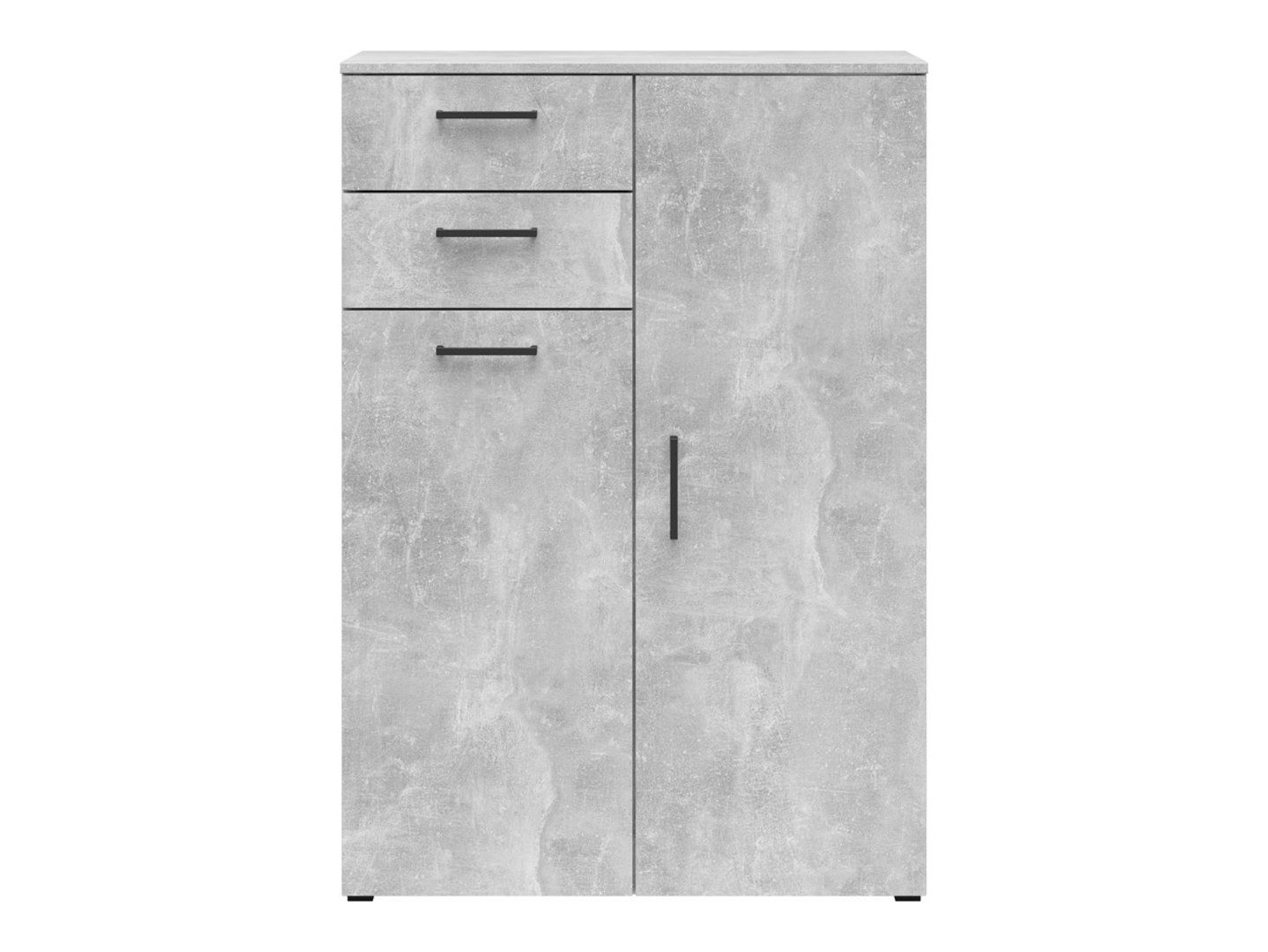 Divdurvju kumode ar 2 atvilktnēm MultiDo 80 cm gaišā ateljē