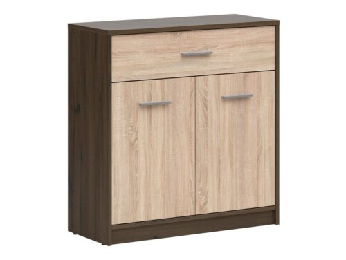 Divdurvju kumode NEPO PLUS 80 cm, cēls ozols/somona ozols