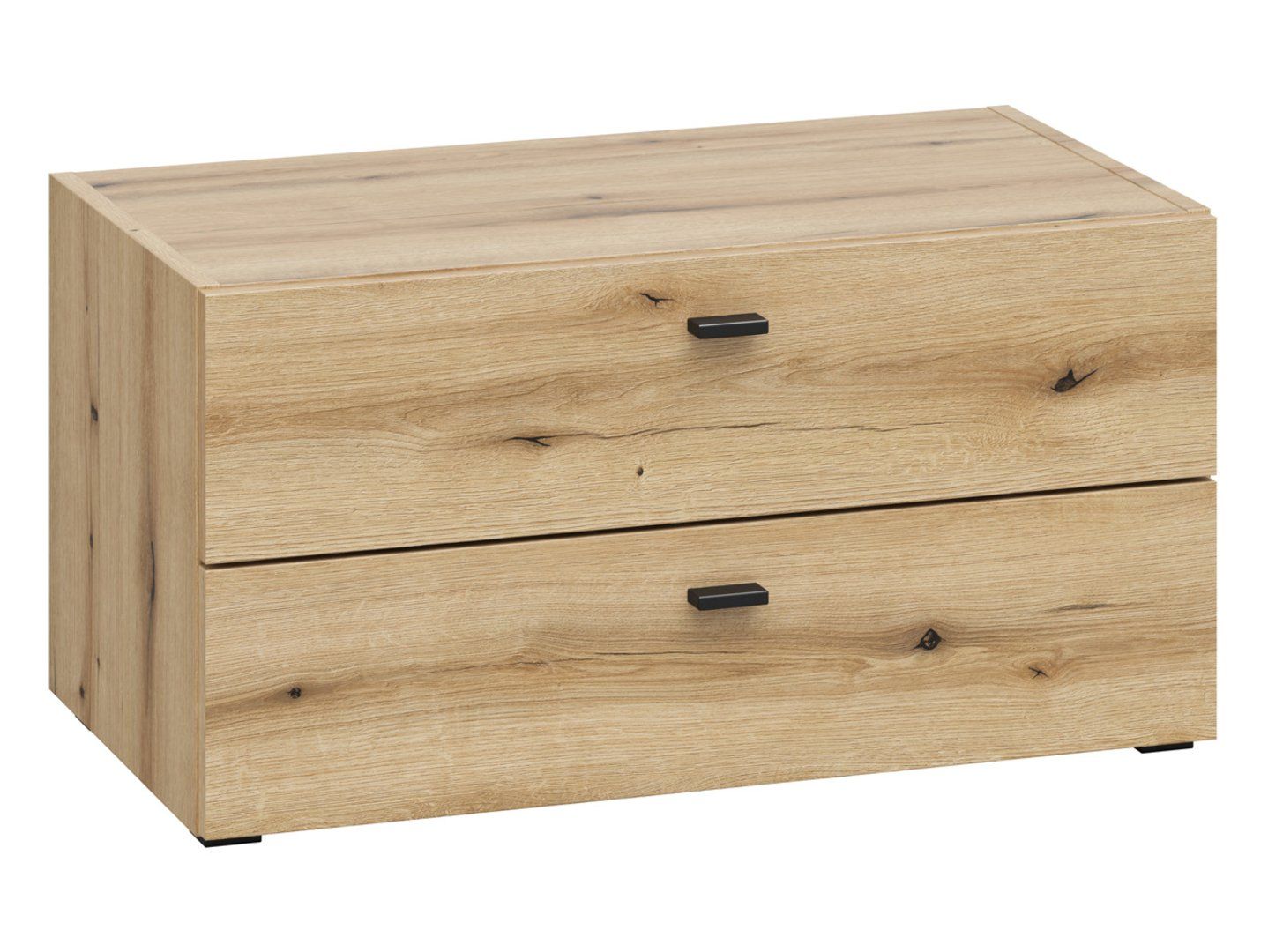 Kumode ar 2 atvilktnēm, System 64, ozolkoka krāsā — изображение 5