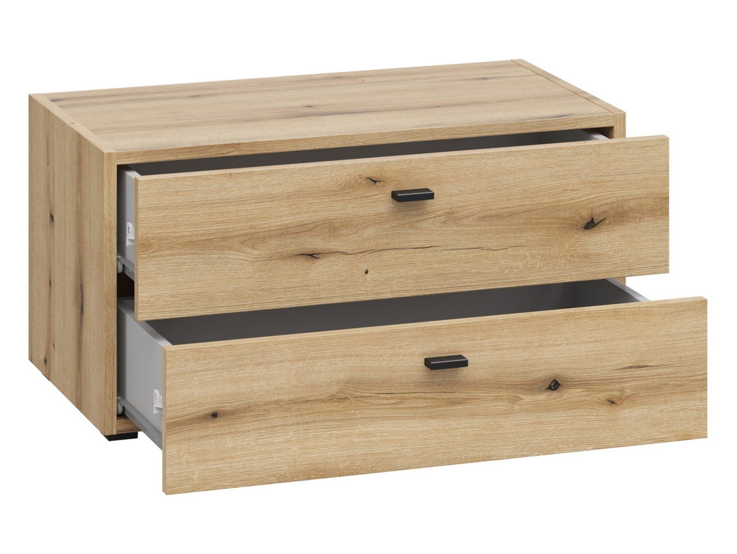 Kumode ar 2 atvilktnēm, System 64, ozolkoka krāsā — изображение 7