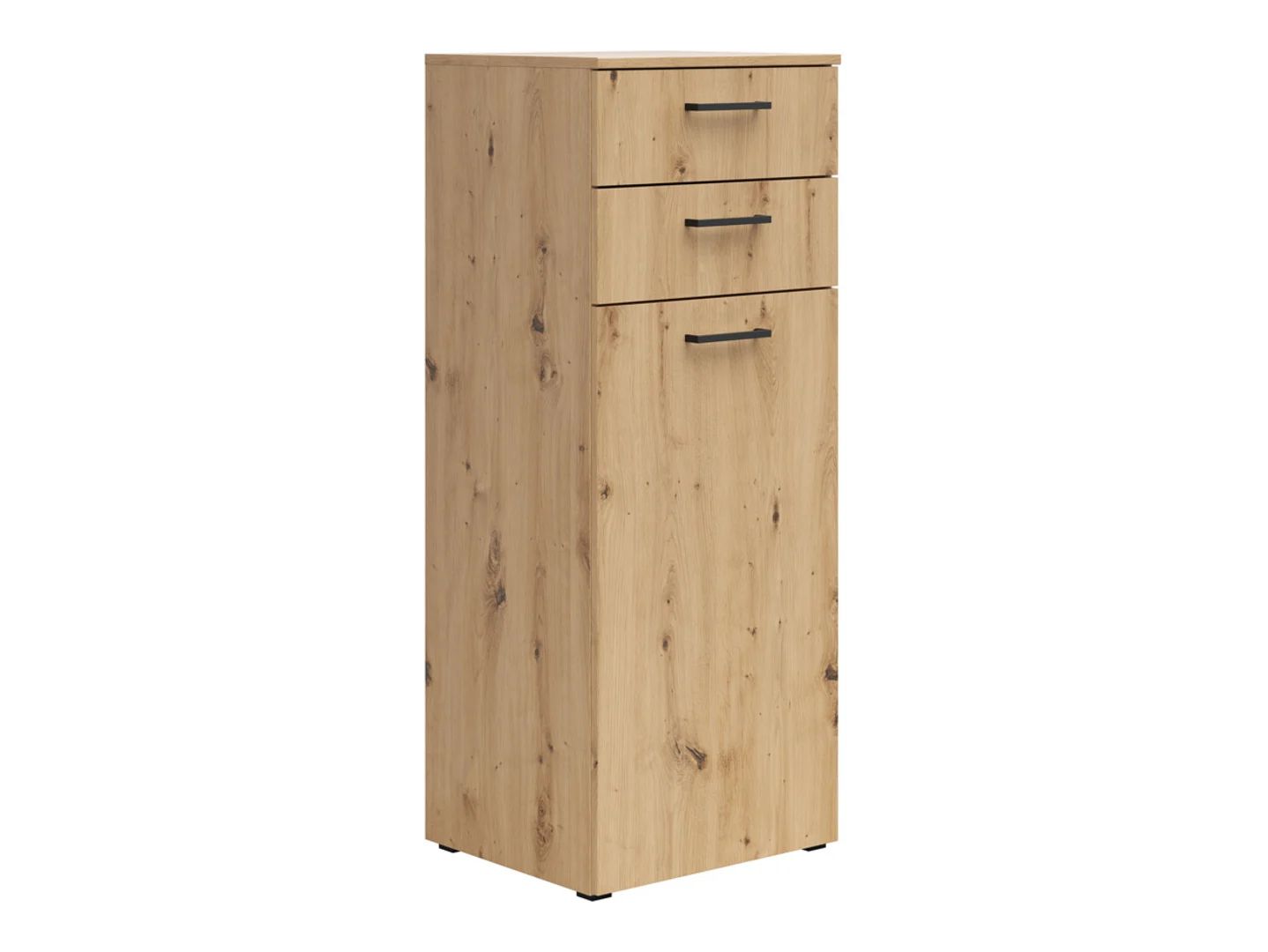 Kumode ar durvīm un 2 atvilktnēm MultiDo 45 cm, mākslīgā ozola krāsā — изображение 5