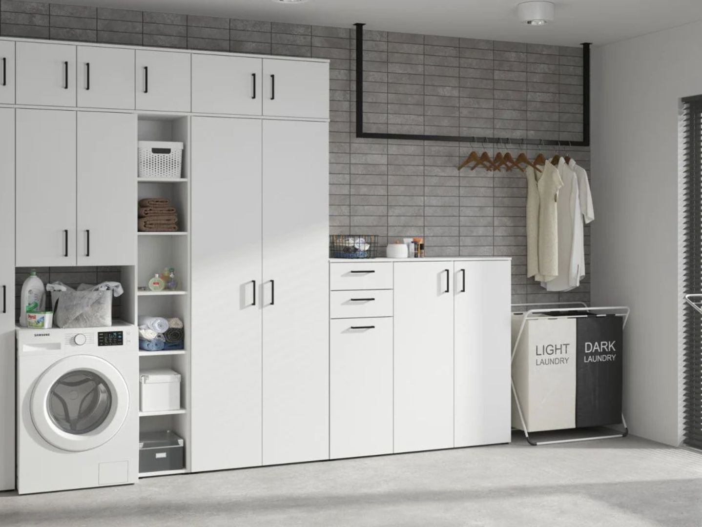 2 plauktu komplekts MultDo plauktiem, 27 cm, mākslīgais ozols — изображение 4