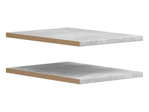 2 plauktu komplekts MultDo plauktiem, 27 cm, gaišs ateljē