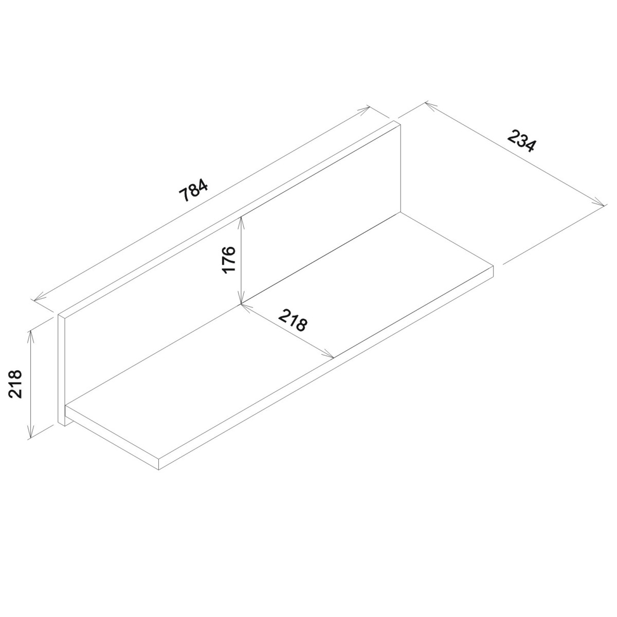 KUBO KB08 piekarināms plaukts — изображение 2