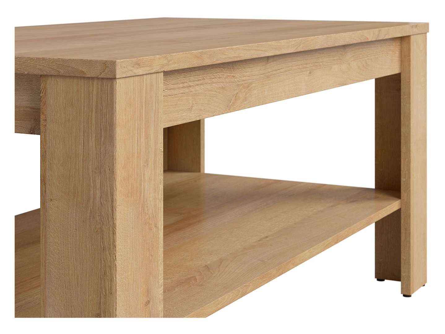 BISTRO viesistabas kafijas galdiņš, 110 cm, Riviera ozols / Sonoma ozols, — изображение 3