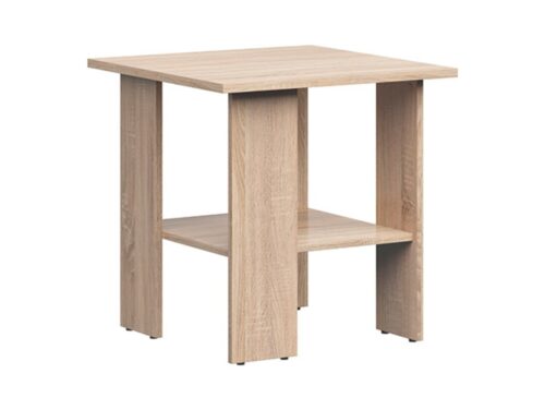 NEPO PLUS kvadrātveida kafijas galdiņš, 55 cm, Sonoma ozols