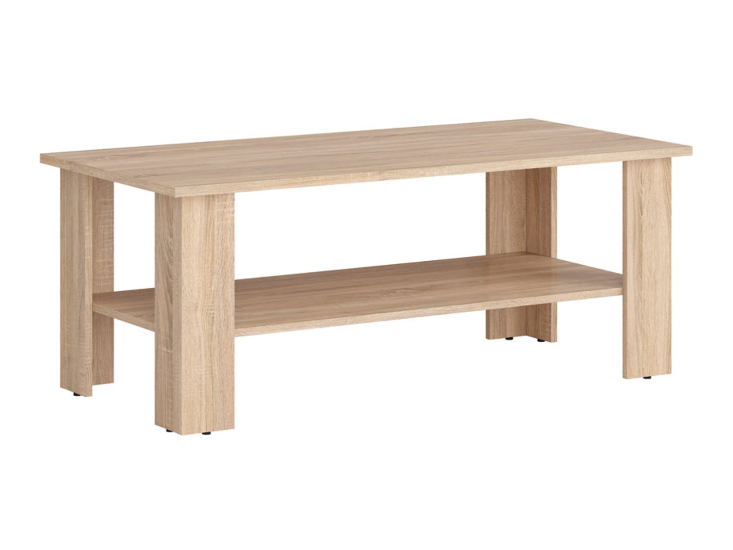 NEPO PLUS kafijas galdiņš, 115 cm, Sonoma ozols