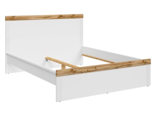 Gulta 140 HOLTEN 149 cm balta/ozola krāsā wotan