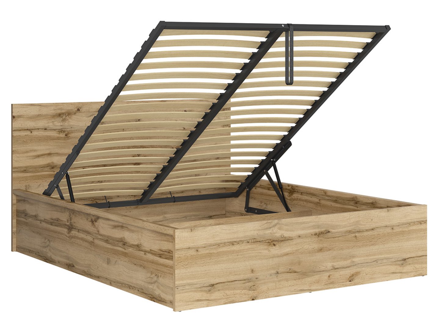 Gulta 160 B TETRIX 169 cm ozolkoka krāsā wotan — изображение 7